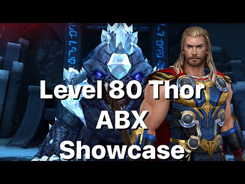 Level 80 Thor ABX Showcase-Marvel Future Fight