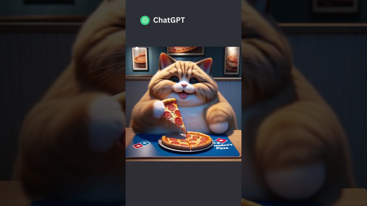 AI-Created: Chubby's Epic Fast Food Journey #ai #chatgpt  #aiartwork