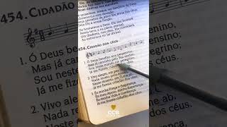 CIDADÃO DOS CÉUS • CCB HINO 454