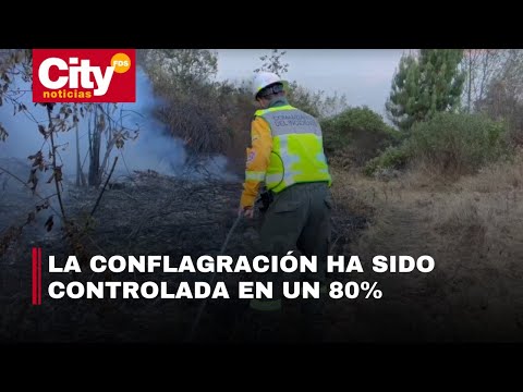 Grave emergencia a causa de un incendio forestal en el municipio de Tausa, Cundinamarca | CityTv