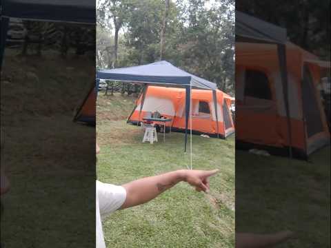 Recanto Saltinho em Tijucas do Sul PR #viagem #camping #viajar #cachoeira #acampamento