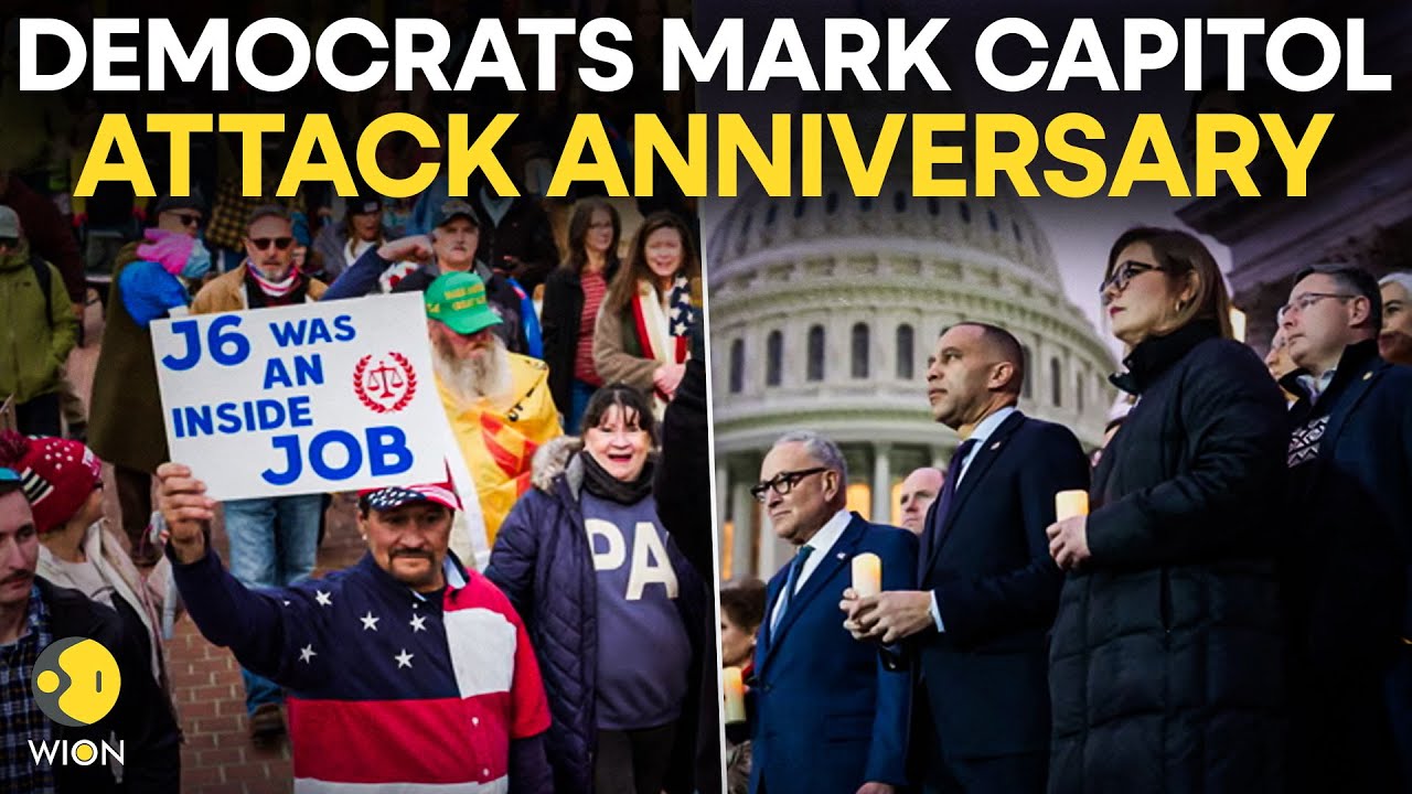 LIVE: US Congressional Democrats Mark 5th Anniversary of January 6 Capitol Attack | WION