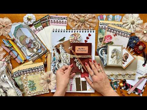 13 Simple Junk Journal Ideas🧵Quick Embellishments