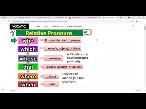 Relative Pronouns-part1/5th-Grade/Teacher: Baraa M Elzubi