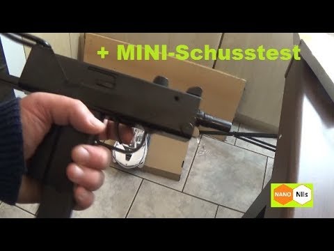 GSG MAC11 CO2 Maschinenpistole Luftdruck Kaliber 4,5 mm BB