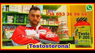 TESTO F 200 Amix pro / TESTOSTERONA / TRIBULUS,ACIDO D-ASPARTICO,MACA....