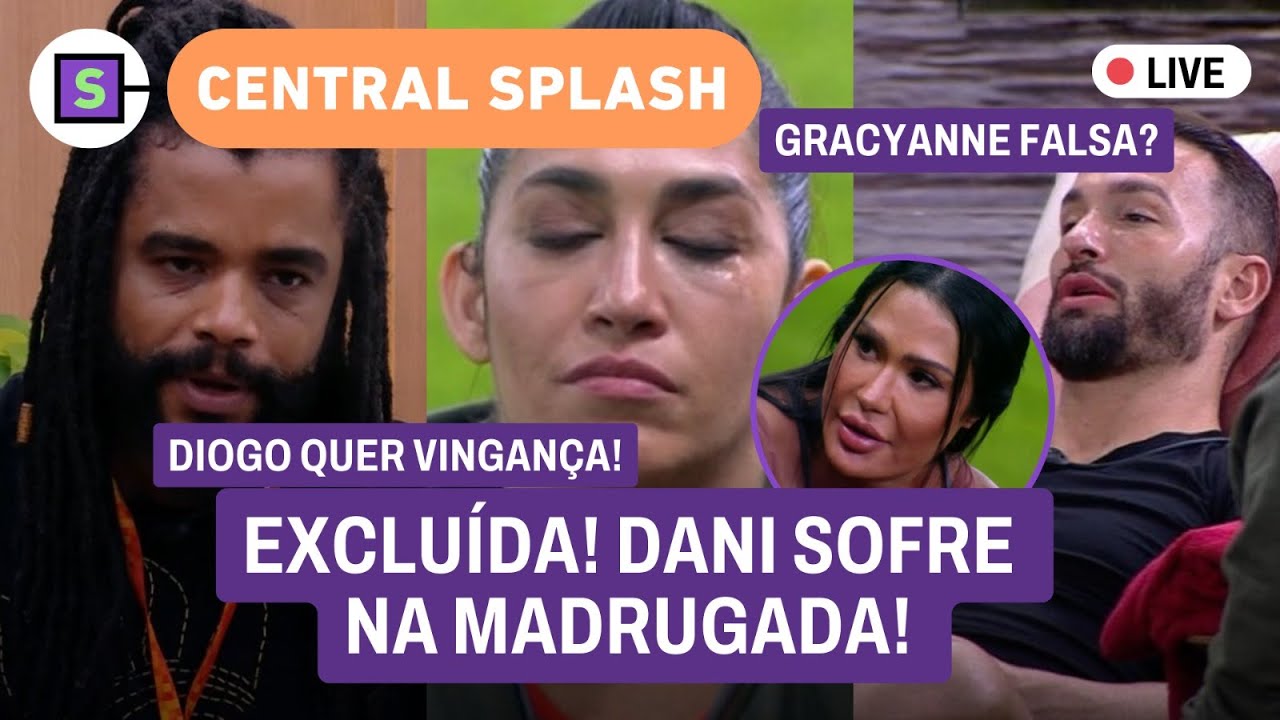 💣 BBB 25: Daniele é EXCLUÍDA e Diego dá FECHO em Gracyanne; LÍDER quer VINGANÇA no PAREDÃO? AO VIVO!