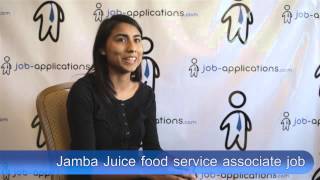Jamba Juice Interview - Service Associate