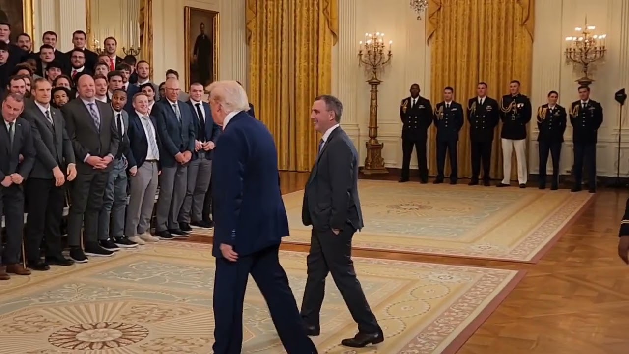 TRUMP MEET THE BISON 4-9-25