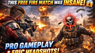 This Free Fire Match Was INSANE 😱 | Pro Gameplay & Epic Headshots 
