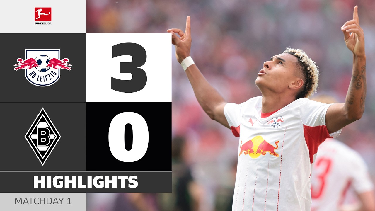 Perfect Start To Campaign! RB LEIPZIG - BORUSSIA M'GLADBACH | Highlights