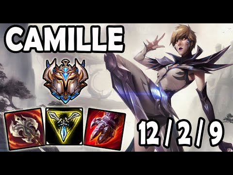 Camille TOP vs Aatrox Ranked Challenger NA