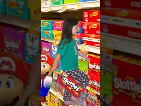 Funny Mario and Skittles Meme