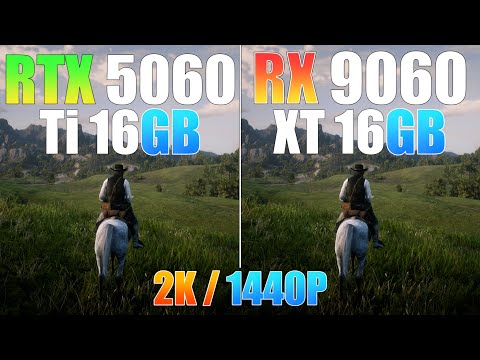 RTX 5060 Ti 16GB vs RX 9060 XT 16GB : 1440p GPU Comparison!