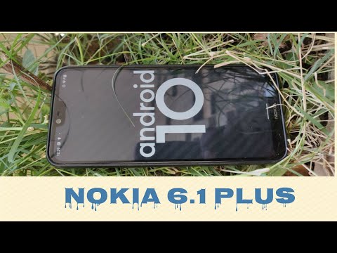 Android 10 Running on Nokia 6.1 plus smart phone