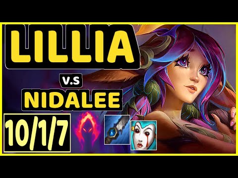 MARKOON (LILLIA) vs NIDALEE - 10/1/7 KDA JUNGLE CHALLENGER GAMEPLAY - EUW