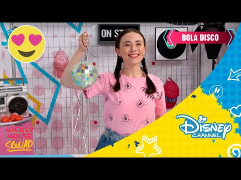 Mickey Mouse Squad: Recicla Hacks con Ane - Bola Disco | Disney Channel Oficial