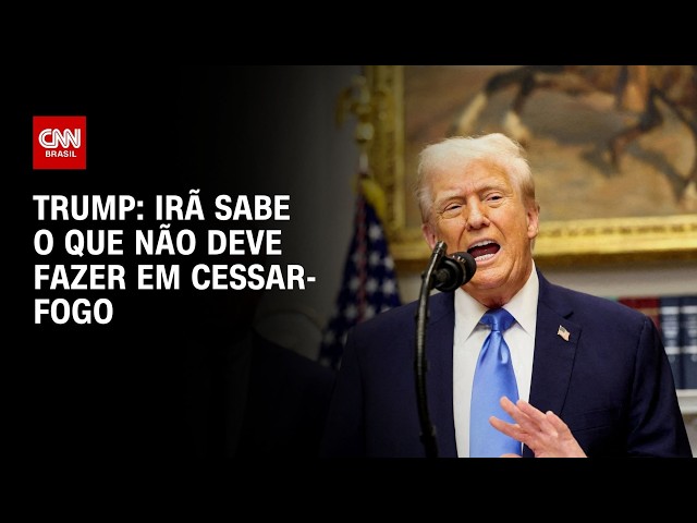 Irã sabe o que não deve fazer em cessar-fogo | CNN 360°