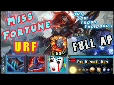 Miss Fortune AP - Ganhando URF com todos campões #1