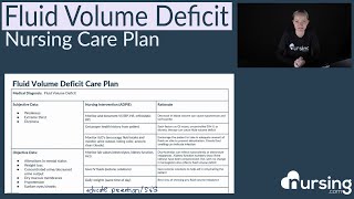 Nursing Care Plan for Fluid Volume Deficit
