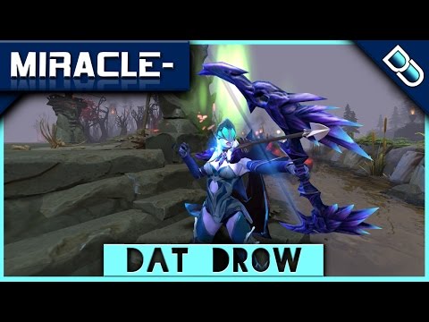 Miracle- Drow Ranger ✪ SAFE Game ✪ DOTA2