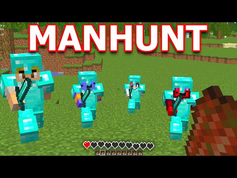 Insane Minecraft Manhunt LIVE with Viewers!