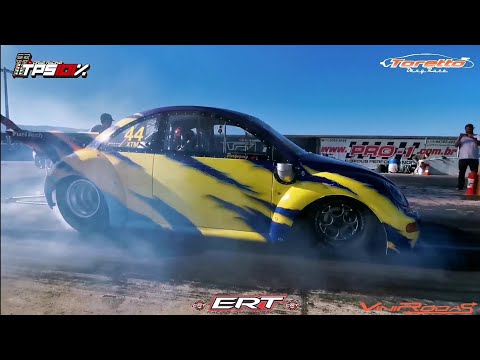 250 km/h NOVO RECORDE NA XTM com o New Beetle TURBO 2JZ XTM