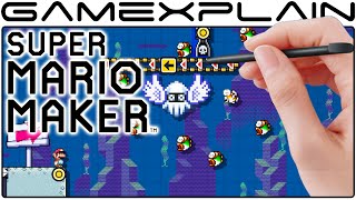 Super Mario Maker: 6 Minutes of Aimless Level Creation (Direct Feed)