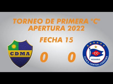 Primera "C" Apertura 2022 - Fecha 15 - Alem 0 Centra Córdoba de Rosario 0 - Resumen