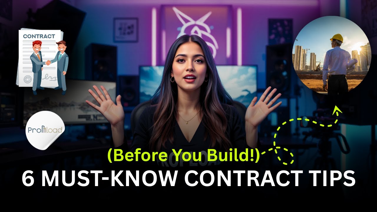 6 Things to Check Before Signing a Construction Contract | Home Building Tips by Propload