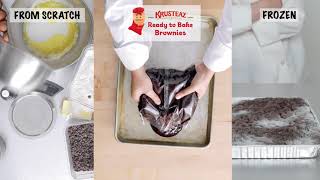 NEW! Krusteaz Professional Ready to Bake Brownies vs the Competition