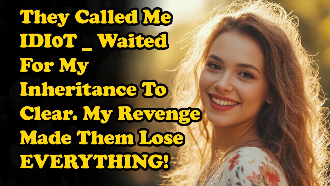 They Called Me IDI0T   Waited For My Inheritance To Clear  My Revenge Made Them Lose EVERYTHING!
