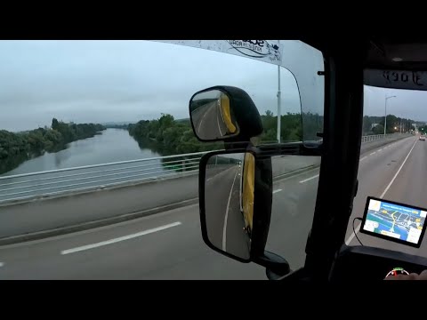 Scania R410 POV | Road N28, D6015 to Évreux