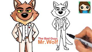 How to Draw Mr. Wolf | The Bad Guys