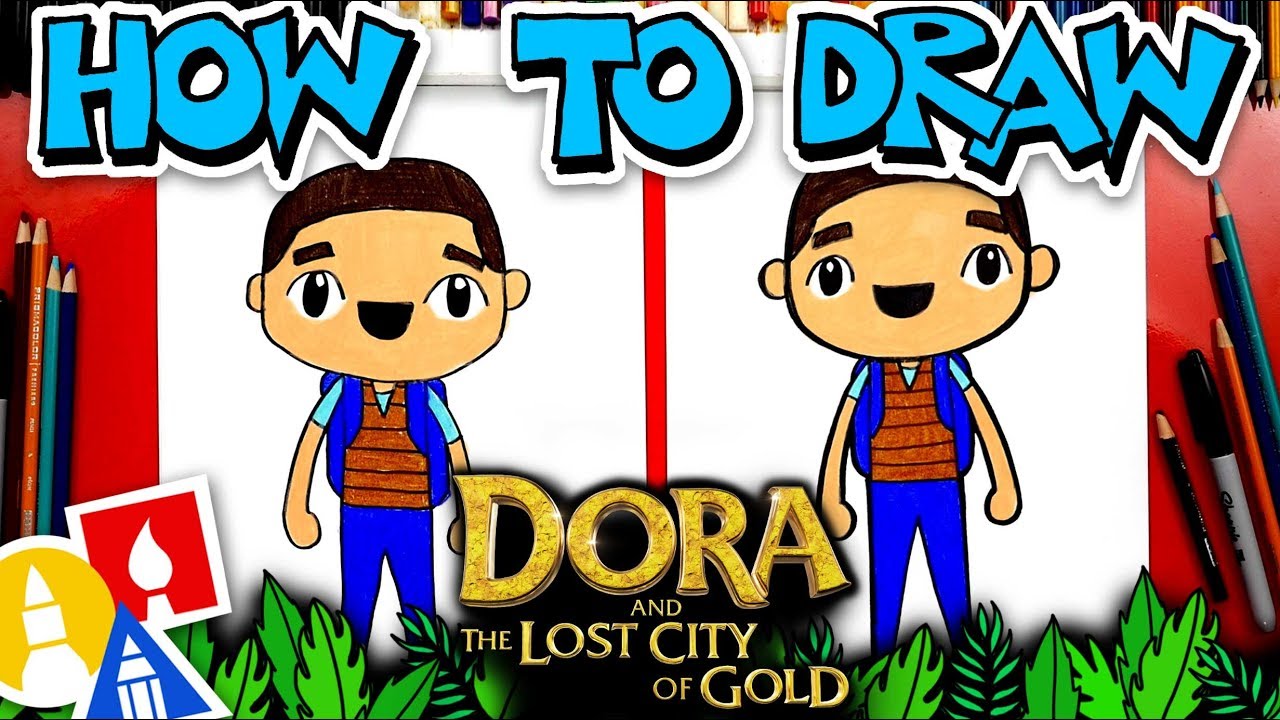 How To Draw Diego From Dora And The Lost City Of Gold #03