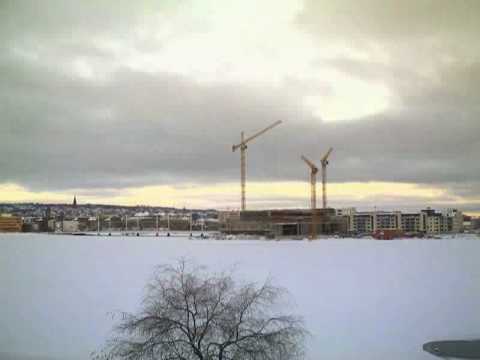 Väderfilm - En dag i Jönköping, januari 2010