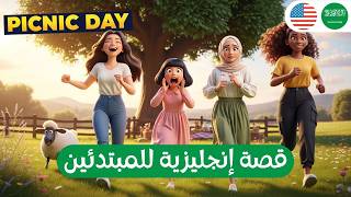 تعلم الإنجليزية بالقصص مع الترجمة العربية للمبتدئين : يوم النزهة