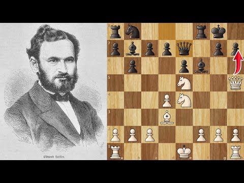 Lasker's Immortal - Walking the plank (England 1911, Dutch Defense)