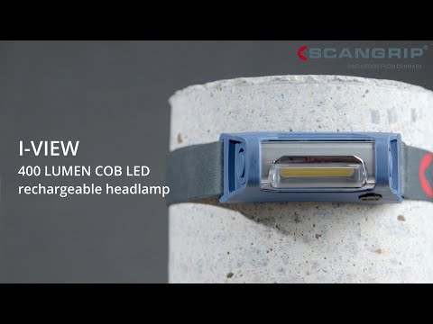 I-VIEW - Superior Rechargeable COB LED Headlamp With Sensor