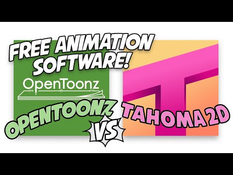 OpenToonz vs. Tahoma2D, first impressions
