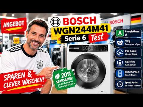 Bosch WGN244M41 Serie 6 Waschmaschine Test