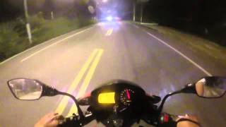 Dafra Apache vs honda titan #PAU NA TITAN #GOPRO HERO3