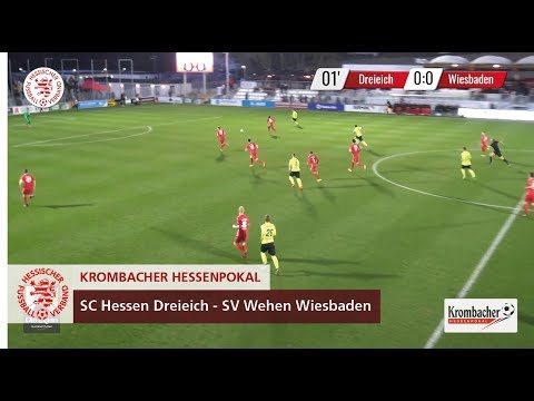 SC Hessen Dreieich vs. SV Wehen Wiesbaden | Krombacher Hessenpokal 2019 Halbfinale II