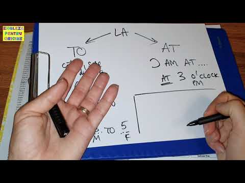 Lecţia # 071 – Diferenţa dintre TO şi AT