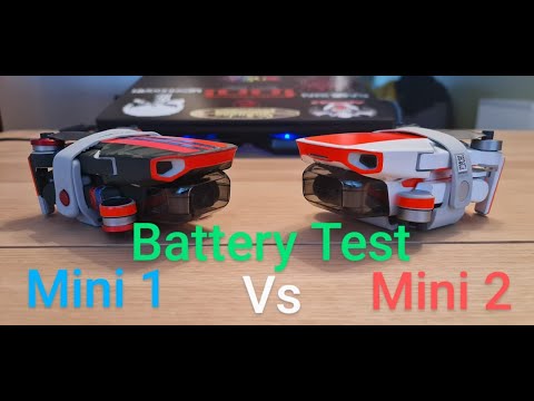 DJI Mavic Mini Vs Mini 2 (Battery Test)