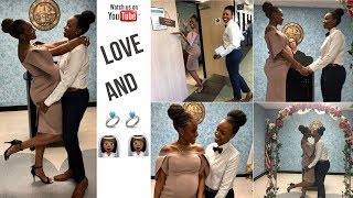 Love & Marriage?! Best Marriage Proposal Ever/Surprise Engagement, She Said Yes, & Our Wedding Day!