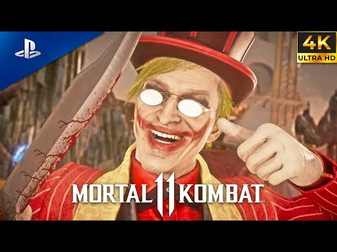 The Joker Vs Geras Hard Level Fight | Mortal Kombat 11