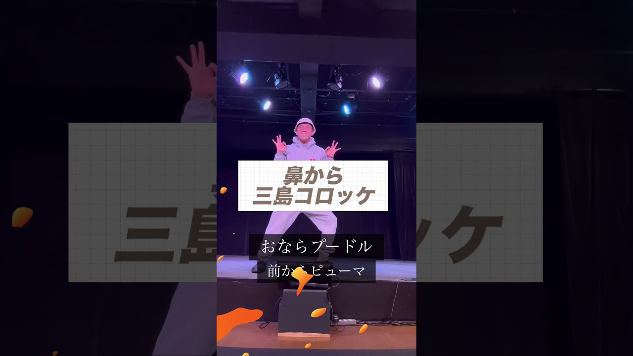 大晦日まで毎日鼻から何か出します！#ギャグ #鼻 #プードル #ピューマ #大晦日