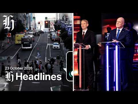 Thumbnail for NZ Herald Morning Headlines | Friday, October 23, 2026