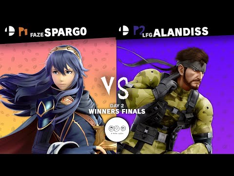 [WF] FAZE|SPARG0 (LUCINA) VS LFG| ALANDISS (SNAKE) DAY 2 SSBU TOURNAMENT BY EL TALLER COFFEE